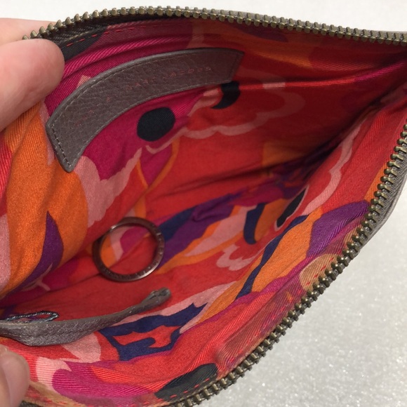 Marc by Marc Jacobs Clutch Gray Leather Standard Supply Workwear - Picture 14 of 15